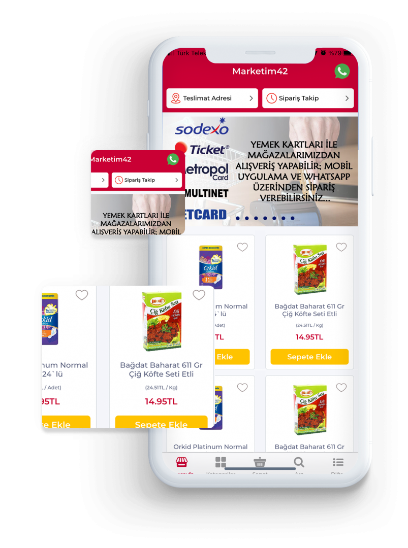 BiSipariş Mobil Uygulaması